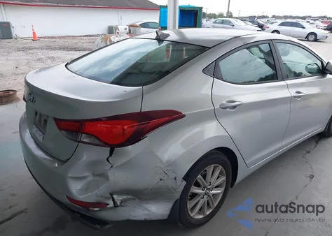 2015 Hyundai Elantra Se из США, поврежденный, VIN 5NPDH4AE5FH583916